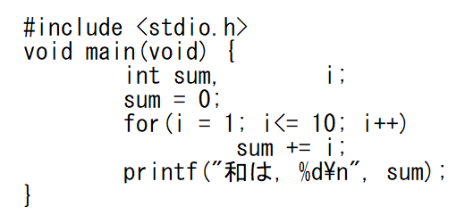 C言語トップ画像